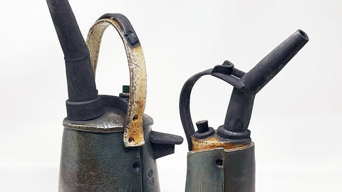 pouring vessels by Tom Hubbard